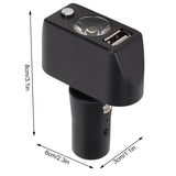 Electric Light 3 Pin XLR Head USB Charging Adjustable Angle LED Power Wheelchair Lighting Controller For Night