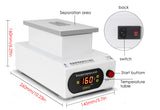 7 Inches Built-in Vacuum Pumps Flat Edge Curved Touch Screen Separator hine LCD Repair Separating Tools 220V