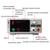 RD-60 thermocouple spot butt hine measurement welding temperature line ball
