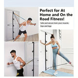 1pc Multi-Section Pull Rope With Door Buckle, Suspension Training Band For Home & Gym Fitness