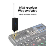 4 channel wireless microphone Karaoke Mic Fixed Frequency with Rechargeable Receiver Battery For Home Party Speaker Performance