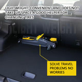 2.5T Horizontal Jack Sedan Off-Road Car On-Board Hydraulic Tire Changing Tool for Vehicle