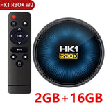 HK1 RBOX W2 Android 11 TV Amlogic S905W2 4GB RAM 64GB ROM 2.4G 5G Dual Wifi BT4.1 Media Player Set Top Box