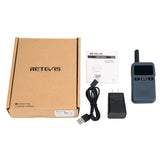 RB19 walkie talkie mini slim American frequency FRS 22 channel Type C charging