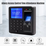 Access Control Attendance hine Fingerprint/Password/ID Card Recognition Time Clock with 2.4 Inch Display Screen