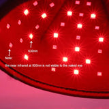LED Infra Red Light Therapy Hat Scalp Massager For Hair Growth Electronic Hair Regrowth Cap Scalp Relieve Treatment Machine USB