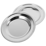 2Pcs Stainless Steel Wine Coaster Wine Bottle Coaster Stainless Steel Anti-scalding Wine Cushion Dining Table Wine Coaster
