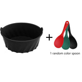 1pc Reusable Cooking Pot Liners, Silicone Slow Cooker Liners, Easy Clean And Leak Proof Cooking Bags, Fit 6 To 8 Quart