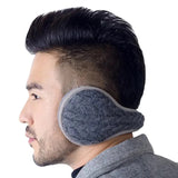 Winter Men's and Women's Soft Plush Foldable Earmuffs Outdoor Warm Windproof Earplugs