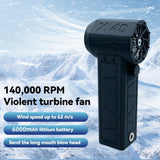 X40 Powerful Blower 40mm Motor Turbo Violent Fan Thrust 600g Large-Sized Brushless Motor, Car Drying, Leaf Sweeping To
