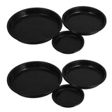 12pcs Flower Pot Base Plant Dishes Saucer Flower Pot Container Small Plant Saucers Planter Saucers Plant Water Drip Tray Plant Pot Saucers Flower Pot