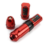 2022 Newest Flux Wireless Tattoo Machine Pen Swiss Motor Strong Quiet Fast Charging Battery 2400mA/h For Tattoo Liner Shader