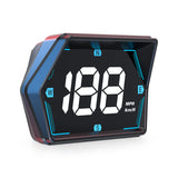 HUD Head Up Display Auto GPS Dual System Projector Plug and Play for Car Glass Security Water temp Alarm Electronic Accessories