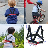 Portable Kids Ski Harness Breathable Children Learning Bicycle Swimming Snowboard Roller Skating Shoulder Strap