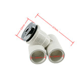 33mm Cover 32mm Ultra-thin Chromed PVC Massage Bathtub Bubble Hot Tub Water Jet Nozzle