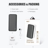 Ban 20000mah Fast Charging PD 65W Portable Phone Mobile Charger Power Bank for Laptop