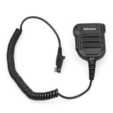 Retevis HD1 Walkie Talkie Microphone with 3.5mm Single Earphone Jack - IP55 Protection