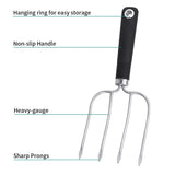 2Pcs Meat Fork,Poultry Roast Forks,Roast Chicken Forks With Slip Resistant Grip,Turkey Forks,For BBQ & Thanksgiving Pros