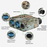 Optics Digital 7X Hunting Rangefinder Golf Scope Rangefinder Hunting Distance Range Finder Electronic Monocular Rangefinder &Bag