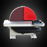 Woodworking hinery grinding history emery cloth DS12 sand disc hine grinder