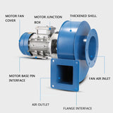 W5-47 multi-wing centrifugal high temperature resistant boiler induced draft kitchen exhaust fan