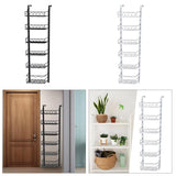 6-Tier Door Organizer - Heavy Duty Narrow Pantry Hanging Storage