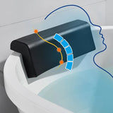 Soft Comfortable Bath High Elastic Fiber SPA Pillow Free Punching Non-Slip Hot Tub Headrest Bathtub Accessories