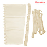 3PCS/Set Wedding Dress Zipper Replacement Adjustable Corset Back Kit Lace-Up Satin Ribbon DIY Craft Wedding Dress Accessories