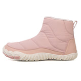 Winter warm cotton women, outdoor casual five finger men, sports shoes with thick fleece and mid top for couples, snow boots