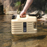 18.5L Portable Tank Leak-Proof Drinking Bucket Large Capacity Water Dispenser Carrier for Vehicle Car Camping 야영 물탱크