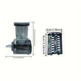 1pack, Slicer Shredder Attachment For KitchenAid Stand Mixer, Kitchen Aid Cheese Grater Attachment For Kitchen Aid Stand