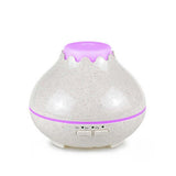 Wheat Straw Style USB Mini Portable Ultrasonic Essential Oil Aroma Diffuser 7 LED Color Light Humidifier