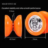 MAGICYOYO D2 U Bearing Lightweighted Yoyo Amateurs Beginners Professional Players Gift Toy for Kids Boys