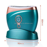 Home Beauty Instrument Portable Rechargeable Vibration Massage Facial Wrinkle Remover Hot and Cold Face Massager Beauty Device