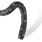 Road Bike Anti-Slip Shock Handle Bar with PU Anti-Vibration Wrap Bicycle Handlebar Durable Tape Accessories