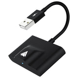 Adapter for Wired Car Plug & Play Easy Setup AA Wireless Android Auto Dongle