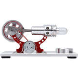 Hot Air Stirling Engine Motor Model Educational Toy Electricity Colorful LED Generator Steam Hobbyer Birthday Gifts