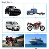 DIY Four Hole Panel Base Dual USB Voltmeter Cigarette Lighter + ON-OFF Button Switch for Car Truck Motorcycle Boat ATV