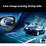 Automobile Bsd Bd Spot Detector Parallel Auxiliary System 24Ghz Microwave Radar Lane Change Safety Warning Parking Assist