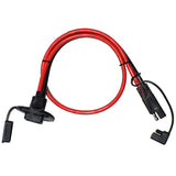 Socket Sidewall Port Weatherproof Universal Connector 10AWG 60cm 30A SAE Cable for Motorcycles Solar Generator Battery