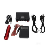 Tattoo Machine Kit Professional Multifunctional Cartridge Tattoo Machine Kit All in One 90-250V with DC Clip Cord for Beginners