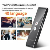 Wireless Translate 40 Languages Multi Smart Instant Translated 2 Way Real Time Voice Translator for Business Travel Gift