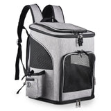 Pet Carrier Backpack - For Large and Small Cats, Dogs, and Puppies with Safety Features and Cushioned Back