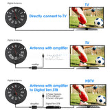 Circular Clock HDTVantenna Indoor Digital TV-Antenna High Definition TV Antenna