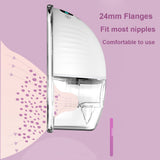 Wearable Portable Hands Free Electric Breast Pump 3 Modes 9 Suction Level LED Screen Touch Control Button Low Noise