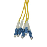 Fiber optical single mode with UPC connector FTTH LC 1x4 PLC ABS optic splitter box Free shipping