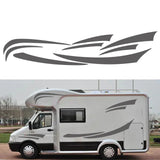 Sticker Stripe Decoration Body Decals Door Panel Bumper Vinyl Graphics Stickers Car Styg For Camper RV Trailer Accessories