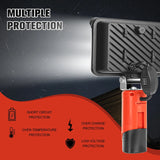 27W 6000LM LED Work Light Flashlight Spotlight Portable Outdoor Camping Electric Torch for Milwaukee 10.8V-12V Li-ion Battery