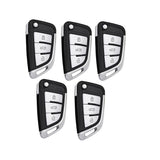 5pcs/lot Keydiy Nb29 Metal Button Remote Car Key For Kd900/-x2 Key Mini/ -max Programmer For