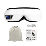 6D Eye Massager Compression Acupressure Eye Care Device Wrinkle Fatigue Relieve Vibration Massage Hot Compress Therapy Glasses
